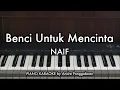 Lagu Benci Untuk Mencinta - NAIF | Piano Karaoke by Andre Panggabean