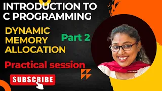 Dynamic Memory Allocation Programming in C C tutorial C programming C language C coding