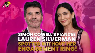 simon cowells fianc e lauren silverman spotted without her engagement ring 