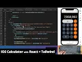 ASMR Programming - iOS Calculator with React Tailwind