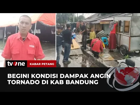 Dikabarkan Ratusan Rumah di Kab. Bandung Rusak Akibat Tersapu Puting Beliung