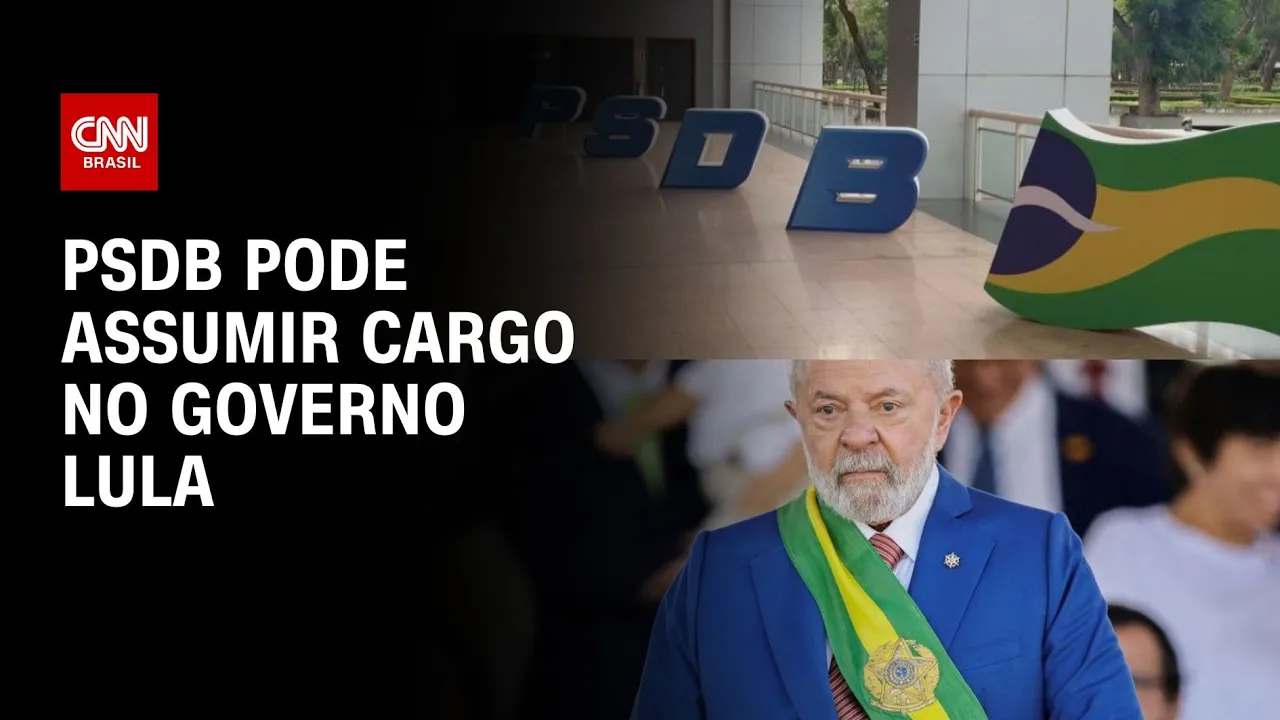 PSDB pode assumir cargo no governo Lula | LIVE CNN