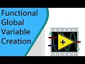 LabVIEW in English - Functional Global Variable Creation