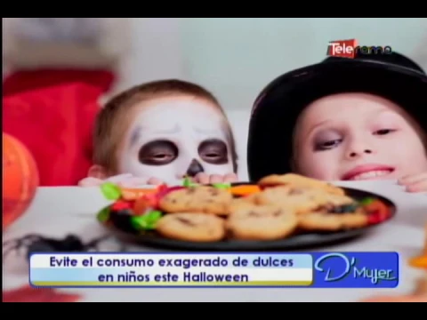 Evite el consumo exagerado de dulces en niños este Halloween