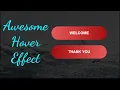 How to Change the Button Text on Hover Using HTML CSS