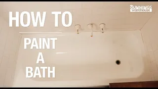 How To Paint a Bath - Bunnings Warehouse