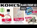 KOHL S BLACK FRIDAY 2023 CHEAP ELECTRONICS KITCHEN NOV 19-24