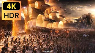 avengers endgame final battle scene 4k 60fps avengers assemble