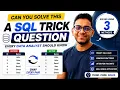 Data Analyst Trick Question Can You Solve This SQL Interview Question