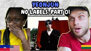 REACTION TO YEONJUN 연준 NO LABELS PART 01 Official MV FIRST TIME HEARING 