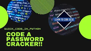 Quick Code in Python Password Cracker