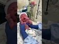 Newborn Baby First Cry After C-Section