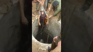 غرق شاب في منهول بسبب الغازات السامة محافظة ميسان العمارة ابو رمانه 