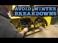 John Deere Snowblower Maintenance BEFORE Winter Hits