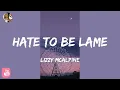 Hate to be lame ᕙ(feat. FINNEAS)ᕗ ❴Lyrics❵ - Lizzy McAlpine