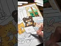 Cozy Bear Coloring Come color with me Relaxing Painting Adult Stress Relief Drawing Process