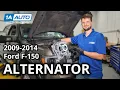 How to Replace Alternator 2009-2014 Ford F 150 5 4L V8