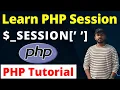 PHP Session Tutorial Login Logout with PHP Session PHP Project Learn PHP Bangla Tutorial 2024