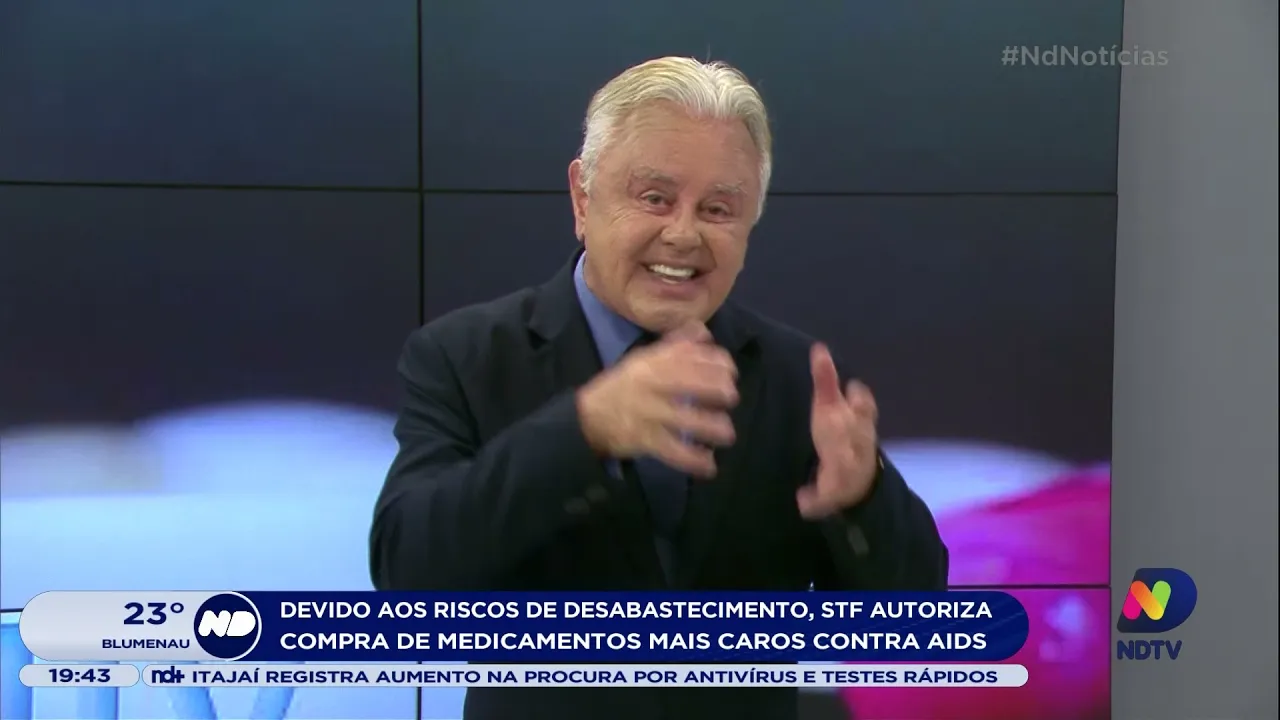Paulo Alceu comenta medicamentos contra AIDS
