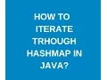 How to iterate through hashmap in java