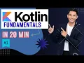 Kotlin Tutorial for Beginners Introduction Variables Data Types