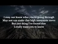 It Matters to the Master - The Collingsworth Family (Lyrics)