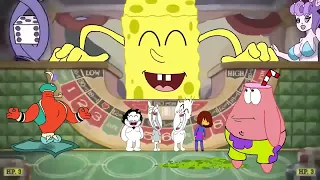 Spongebob In Cuphead Meets Djimmi The Great Ft OneyPlays Part 6 3LAMESTUDIO 
