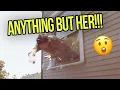AITA for jumping out of the bathroom to avoid my ex