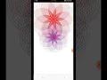 flower shape using circle in python turtle