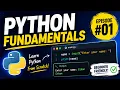 Python Fundamentals Introduction to Python Beginner-Friendly Python Tutorial