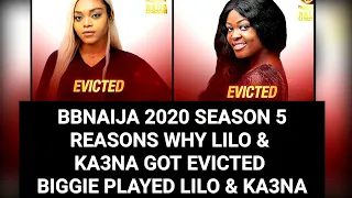 bbnaija 2020 reasons why ka3na u0026 lilo got evicted lilo never confirm her relationship with eric 