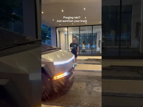 When it rains, it summons