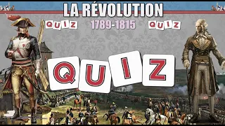 La Révolution - Quiz