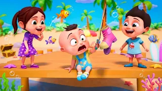 मछली पकड़ने का गाना 🐟 bachchon ke liye mazedaar hindi gaane | Baby Berry 🎵