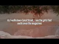 sombr - canal street (lyrics)