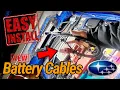New Battery Cable Replace Install 2006-09 Subaru Impreza Wrx