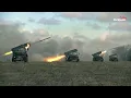 Lagu Massive Fire !! BM-21 Grad in Action By Russian Army