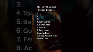 Top 10 Fast End Furious Song 