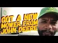 Got A New Mower From My John Deere Dealer