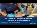 Fire Ice Facial Demo Glow-Boosting Treatment with Kayla Morrison at Balcones Dermatology