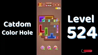 Catdom Color Hole Level 524 Screenshot