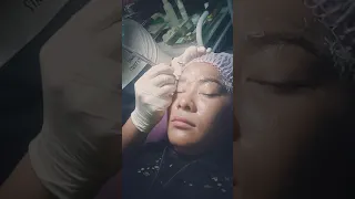 Proses sulam salon tony by erinchaby