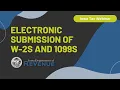 Iowa Tax Webinar Electronic Submission of W-2s 1099s