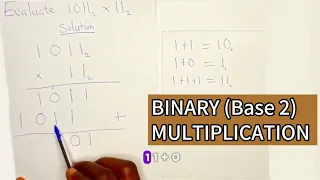 Binary Multiplication Base 2 1011 11 Explained Step by Step Bethelmatics Academy