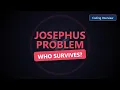 The Josephus Problem Coding Interview Question Explained Recursion Bitwise Trick