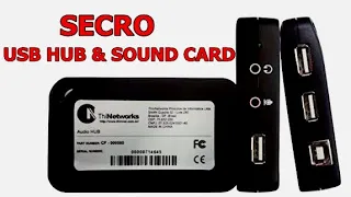 secro usb hub u0026 audio sound card unboxing u0026 review in hindi cable or driver solution