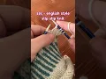 ssk decrease using english style knitting - slip slip knit ToveLoveKnits