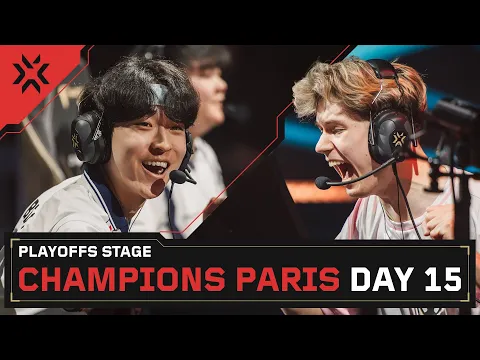 Video Thumbnail: VALORANT Champions Paris — Playoffs Stage — Day 15