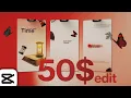 HOW THIS REEL MADE ME 50$ | FULL CAPCUT TUTORIAL