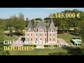 A VENDRE FOR SALE Splendide chateau de style Louis XIII a 40 km de Bourges